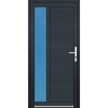 Vchodové dveře Dřevostavmont Č&Š s.r.o. SOFT Hliníkové vchodové dveře Raven