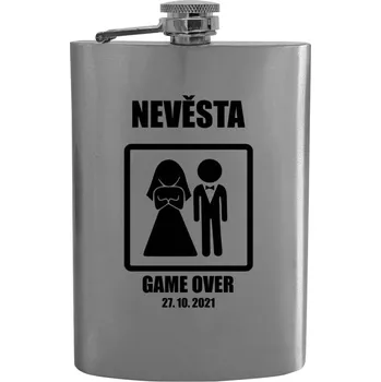 Placatka Placatka Game over - nevěsta s datem