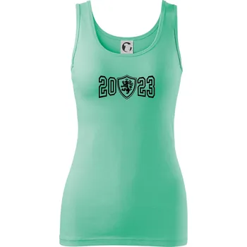 Dámské tričko Narozeninový motiv - znak - 2023 - Dámské tílko - S ( Mátová )