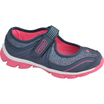 Dětská treková obuv Peddy P2-518-27-02 Dětské baleríny modré 33