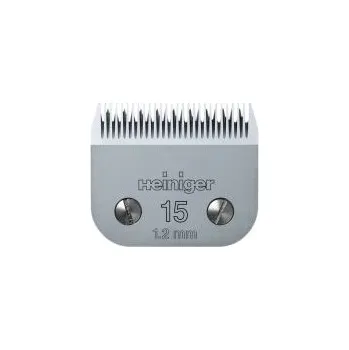 strojek na stříhání srsti Střihací hlavice Heiniger Velikost: č. 15 1,2 mm
