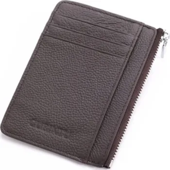 Peněženka Peněženka tenká, slim, kožená, RFID, pánská, dámská Hnědá