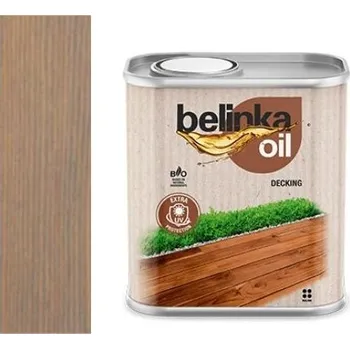 Olej na dřevo Belinka OIL DECKING (pro zahradní nábytek a terasy) 205 Šedá Velikosti balení Tmely: 2,5 L + dárek k objednávce nad 1000Kč