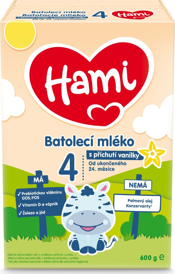 Hami 4 600 g vanilka od 191 Kč - Zbozi.cz