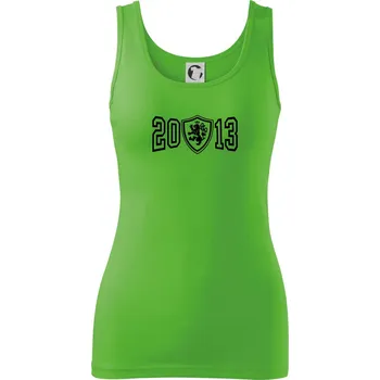 Dámské tričko Narozeninový motiv - znak - 2013 - Dámské tílko - XS ( Apple Green )