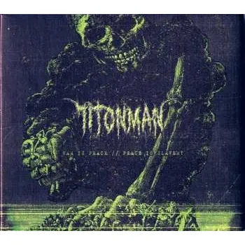 Zahraniční hudba CD 71TONMAN: War Is Peace // Peace Is Slavery 2022 Metallic Effect CD