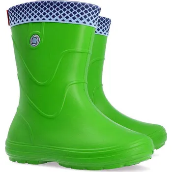 Chlapecká obuv Demar VIBES 0320 B zelená Dětské holínky zateplené 28-29 0320B_28-29
