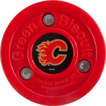 Puk Puk Green Biscuit NHL, Calgary Flames Green Biscuit
