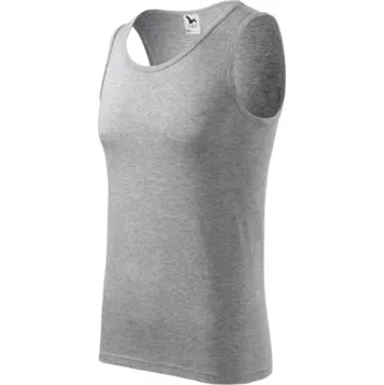 pracovní tričko Malfini Tílko MALFINI CORE 142 pánské tmavě šedý melír S