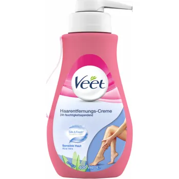 Přípravek na depilaci a epilaci Veet Haarentfernungscreme Sensible Haut 400 ml