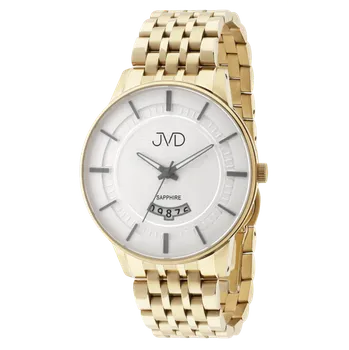 Hodinky JVD Pánské zlacené náramkové hodinky se safírovým sklem JVD JE613.2 (POŠTOVNÉ ZDARMA!!)