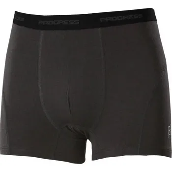 PROGRESS BOXERKY bambus pánské, černá Barva: černá, Velikost: XL