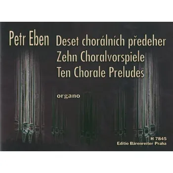 Hudebniny Deset chorálních předeher