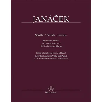 Hudebniny Sonáta pro klarinet a klavír (úprava Sonáty pro housle a klavír)
