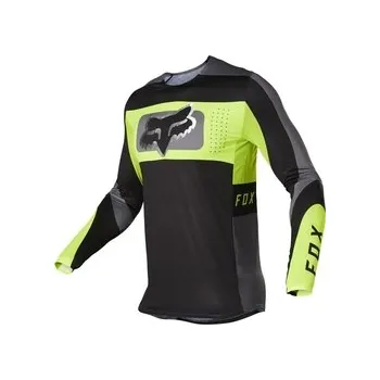 Moto dres MX Dres FOX FlexAir Mirer Jersey Black Yellow 2022, Velikost M