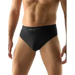 GINA bambus bezešvé slipy klasické pánské, černá Barva: černá, Velikost: S/M