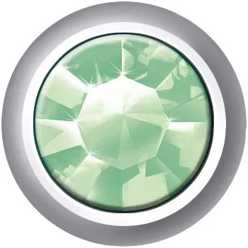 Náušnice Náušnice Mini Bezel Peridot Estelle