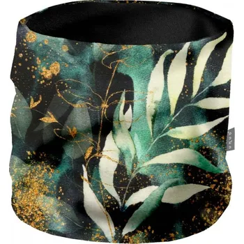 Unuo dětský nákrčník uni fleece Listy a větvičky