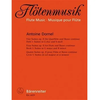 Čtyři suity pro flétnu a basso continuo. Sešit 1 op. 2