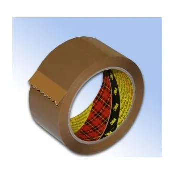 Lepicí páska 3M 371 Scotch kvalitní balicí páska hnědá 50mm x 66m