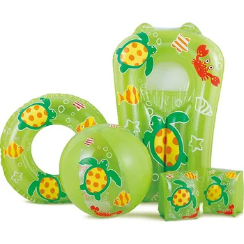 Nafukovací kruh Nafukovací sada lehátko, míč , rukávky