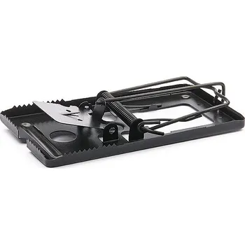 Hubení hlodavce Past na myši kovová černá 5x10cm