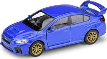 autíčko Welly Subaru Impreza WRX STi modré 1:34/39