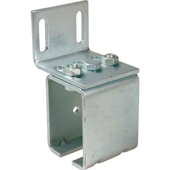 IBFM Držák boční 329P - pro uchycení kolejnice 339P s nastavitelným úchytem na zeď