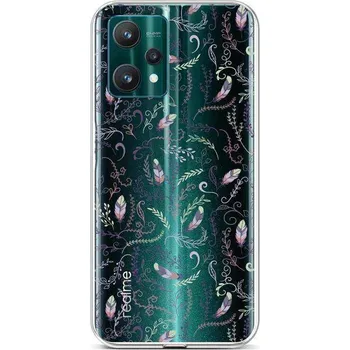 Pouzdro na mobilní telefon Kryt Realme 9 Pro silikon Peříčka 2 (obal neboli pouzdro na Realme 9 Pro)