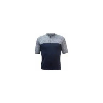 cyklistický dres SENSOR CYKLO MOTION pánský dres kr.rukáv celozip deep blue/šedá M; Modrá dres + DÁREK DLE VÝBĚRU!
