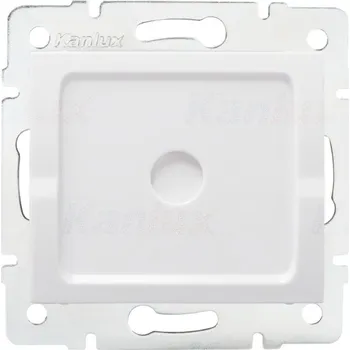 vypínač KANLUX LOGI záslepka - bílá