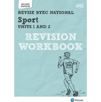 Cizí jazyk Pearson REVISE BTEC National Sport Units 1 & 2 Revision Workbook - for 2025 exams - Sharp, Kelly a Hartigan, Sue