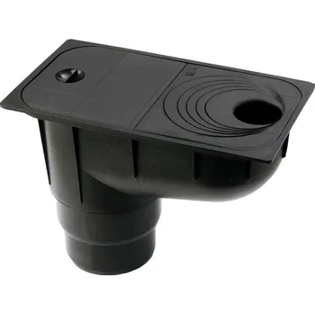 Lapač střešních splavin, spodní