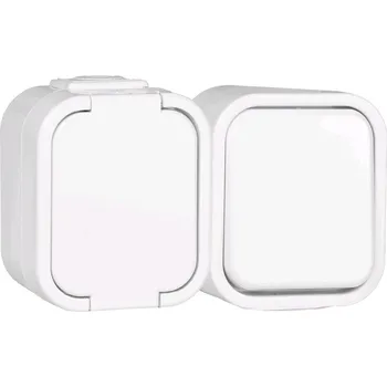 vypínač Zásuvka URAN VP-1+ZA-16 Greenlux GXNP038