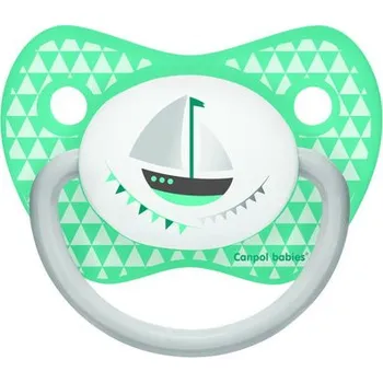 dudlíky Canpol babies Dudlík 0-6m silikonový symetrický Little Cutie