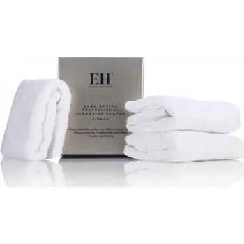 EMMA HARDIE 3 Pack Dual Action Professional Cleansing Cloths Sada tří mycích žínek Dual Action Professional