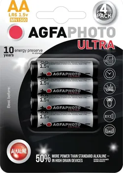 Článková baterie AgfaPhoto Ultra AA 4 ks