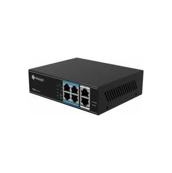 Switch Milesight MS-S0204-EL Ethernet POE switch pro CCTV, 4x PoE LAN / 2x WAN