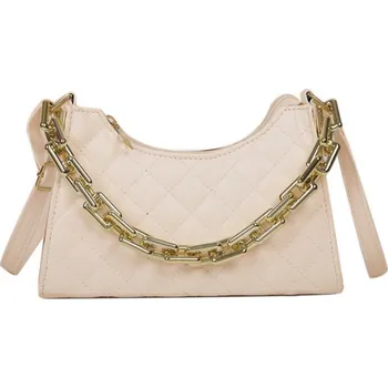 Kabelka Carla Dámská elegantní kabelka Sandland krémová