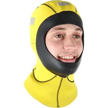 Neoprenový oblek Kapuce neoprenová 4 mm oboustranná žluto černá, NORTHERN DIVER M