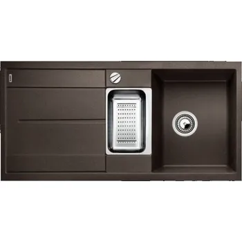 Kuchyňský dřez BLANCO Metra 6 S dřez bez misky a excentrického ovládání 1000 x 500 mm, káva 515046 free_store_pickup