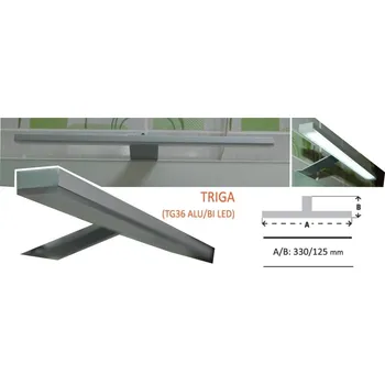 Koupelnové svítidlo Led osvětlení Triga 33 cm