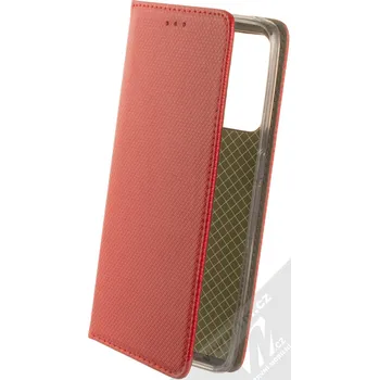 Pouzdro na mobilní telefon 1Mcz Magnet Book flipové pouzdro pro Realme GT2 Pro červená (red)