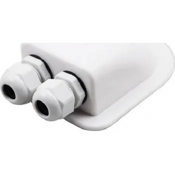 Průchodka MHPower Kabelová střešní, bílá - DOUBLE