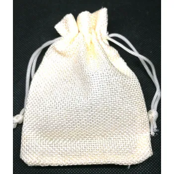 Dárková taška Dárkový pytlíček stahovací, 11x16cm,světlý