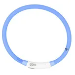 Laroy Group Duvo+ svítící obojek modrý 70 cm