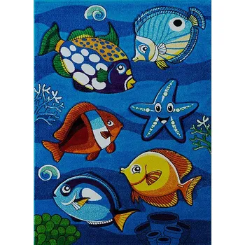 Koberec Dětský kusový koberec Smart Kids 22308 Blue, 120x180, modrá, dětský pokoj, Berfin Dywany - 1 rok na vrácení + DOPRAVA ZDARMA k Vám i zpět