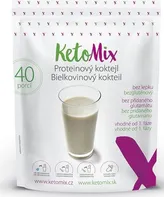 KetoMix Proteinový koktejl 1,2 kg čokoláda, jahoda, vanilka