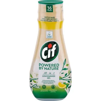 Gel do myčky Recenze Cif Powered By Nature All in 1 citron 640 ml