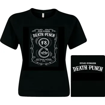 Dámské tričko dámské triko Five Finger Death Punch - F8